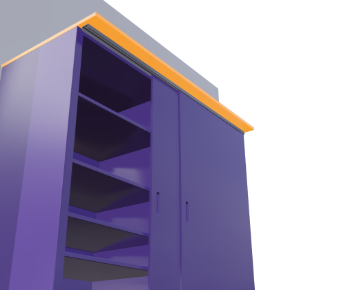 Dekselplaat van kast op maat